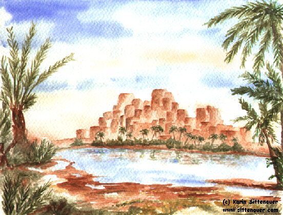 Blick auf Samaltin - (c) Karin Sittenauer